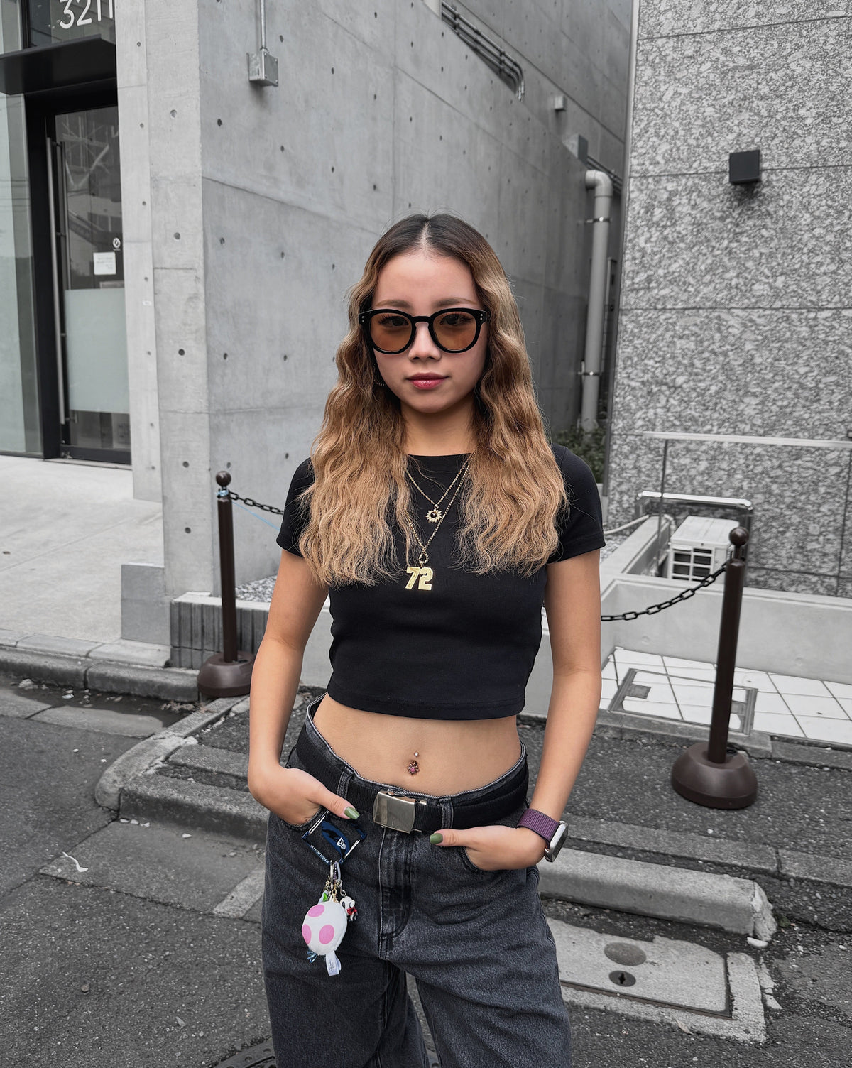 調光・偏光レンズ搭載 round wellington sunglasses