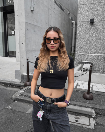 調光・偏光レンズ搭載 round wellington sunglasses