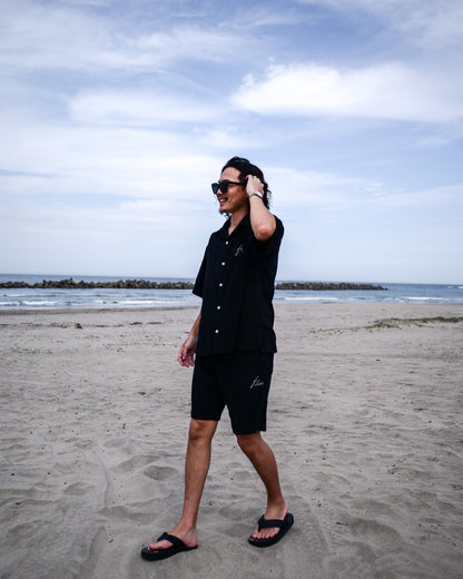 Open collared pile set up オープンカラーパイルセットアップ