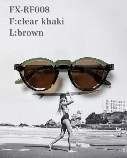 round frame sunglasses