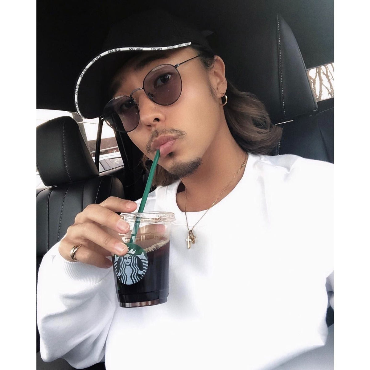 round metal sunglasses -53mm-