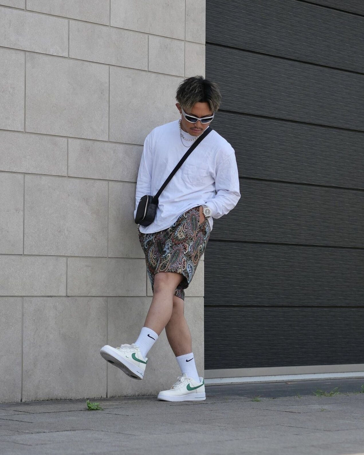 Jacquard shorts ジャガードショーツ