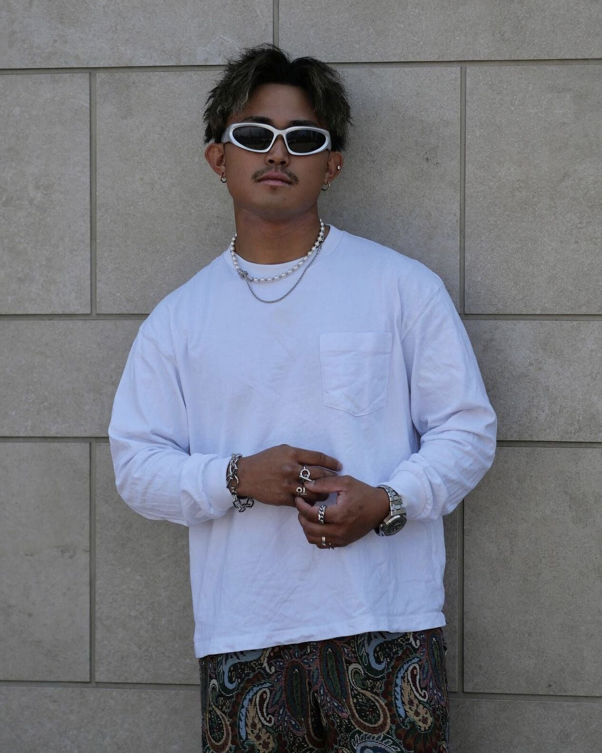 Jacquard shorts ジャガードショーツ
