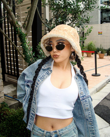 metal oval sunglasses