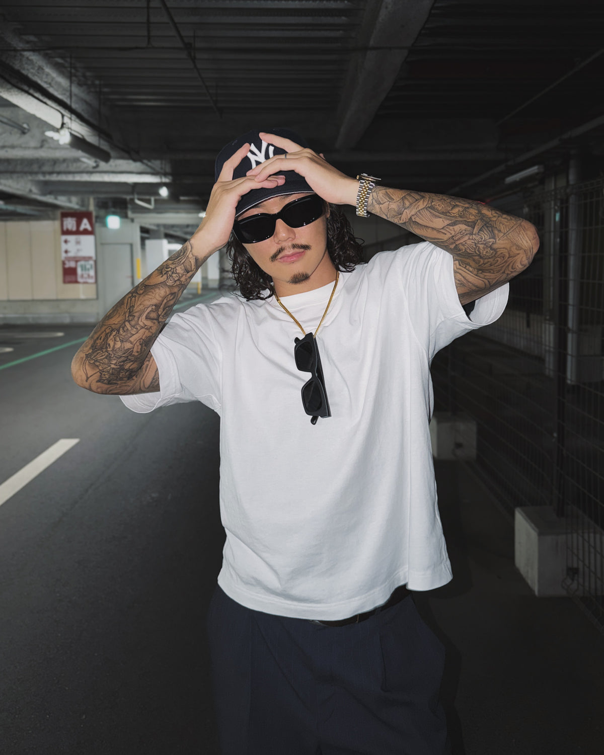 【5colors】Box square 5 sunglasses
