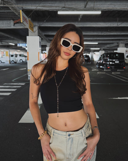 【5colors】Box square 5 sunglasses