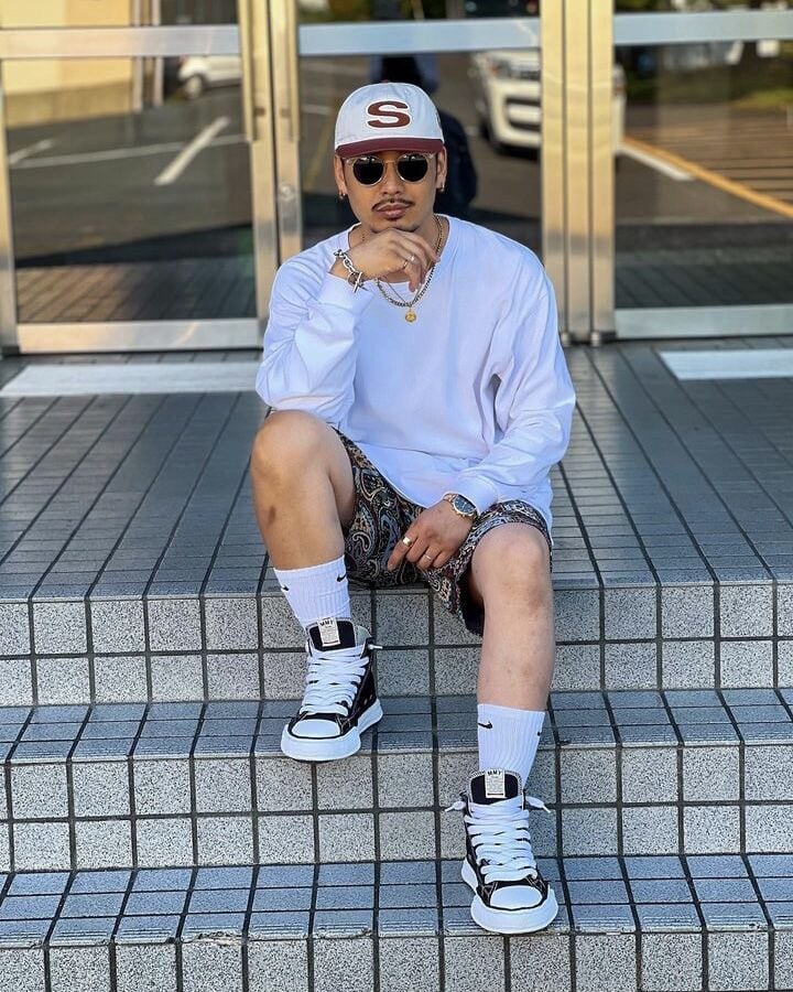 Jacquard shorts ジャガードショーツ