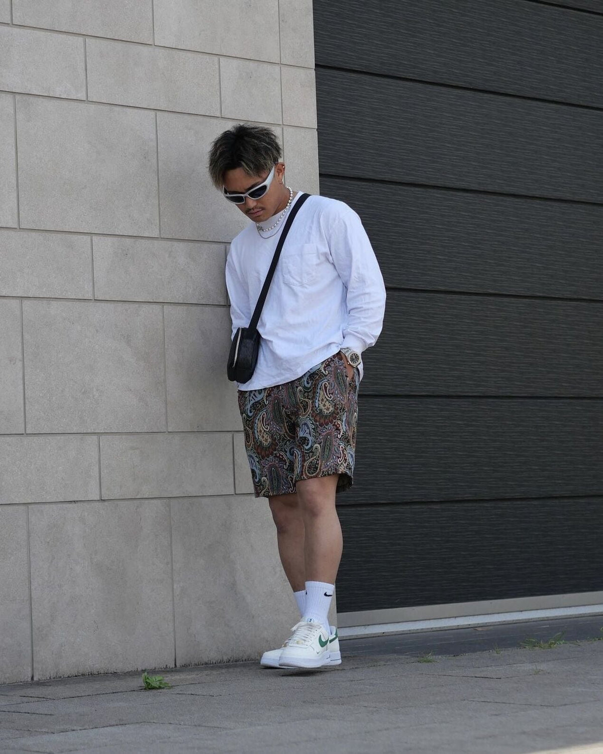 Jacquard shorts ジャガードショーツ