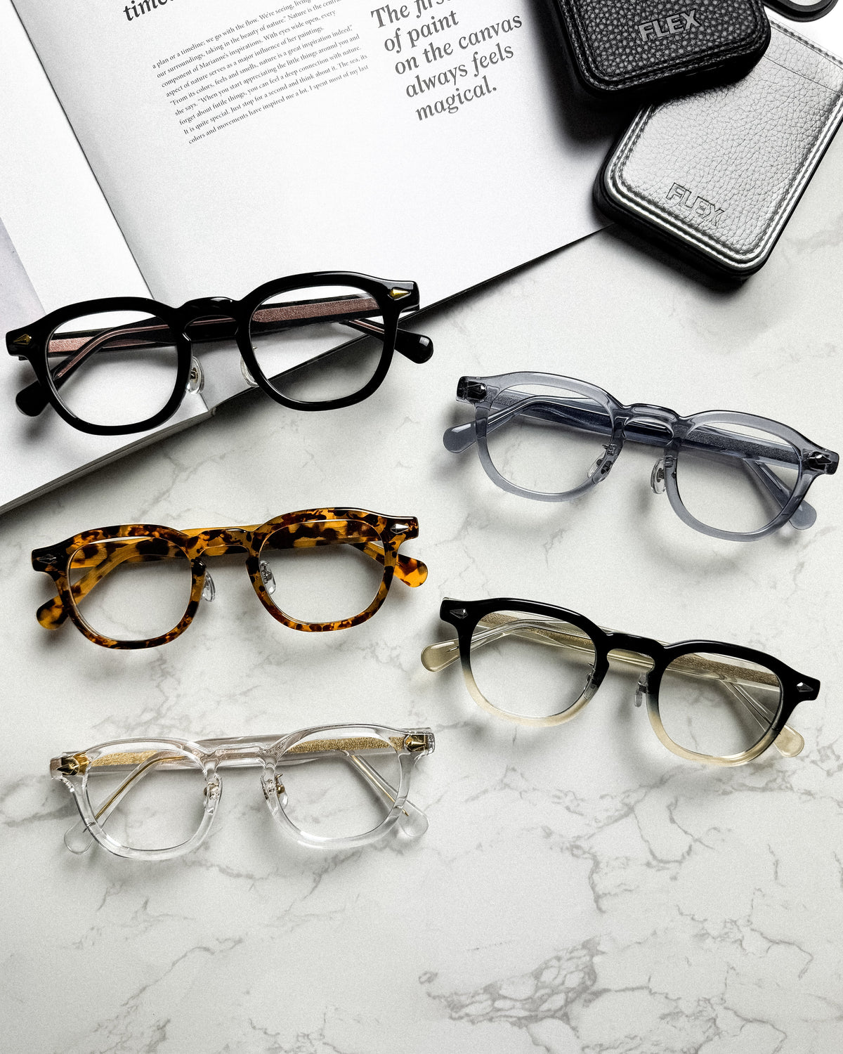 classic wellington clear sunglasses