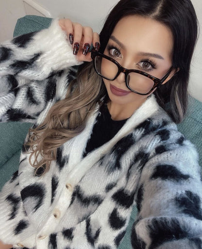 square wide clear sunglasses