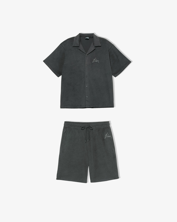 Open collared pile set up オープンカラーパイルセットアップ