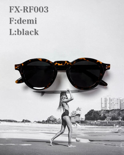 round frame sunglasses