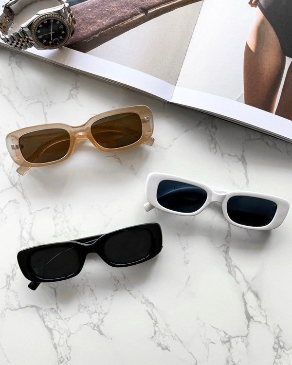 slim square sunglasses