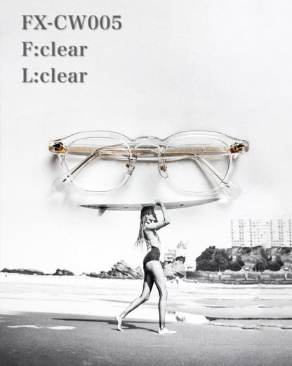 classic wellington clear sunglasses