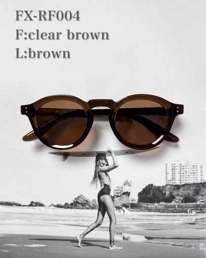 round frame sunglasses