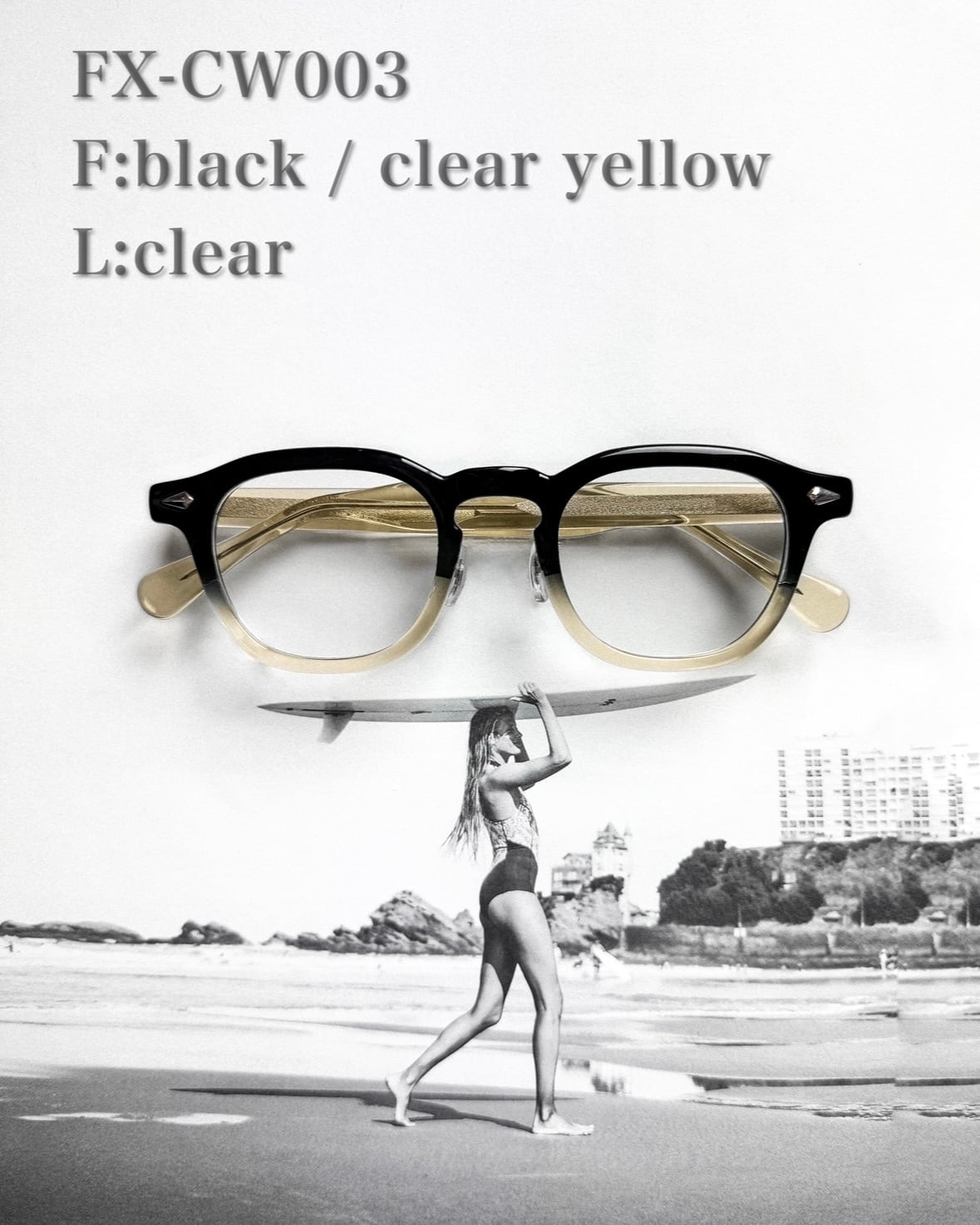 classic wellington clear sunglasses