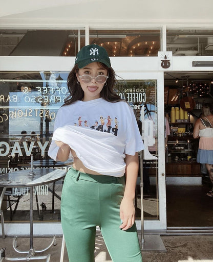 square boston clear frame sunglasses