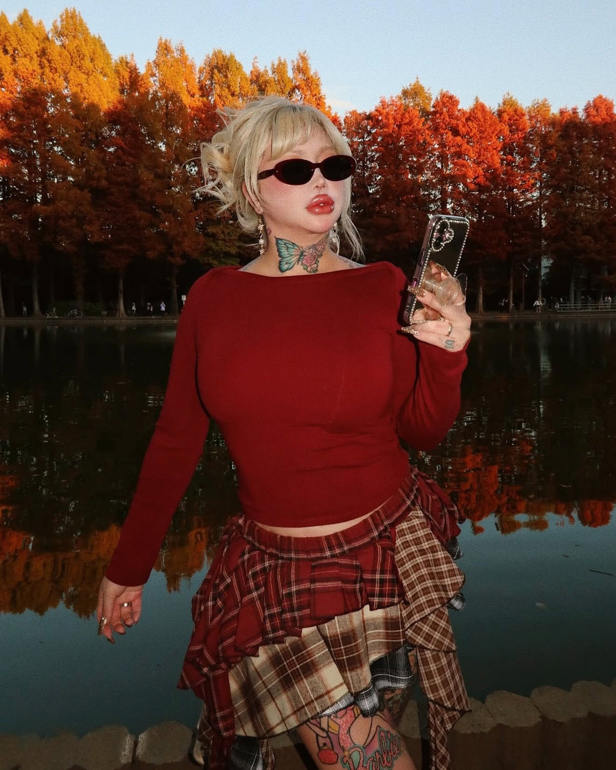 slim oval sunglasses