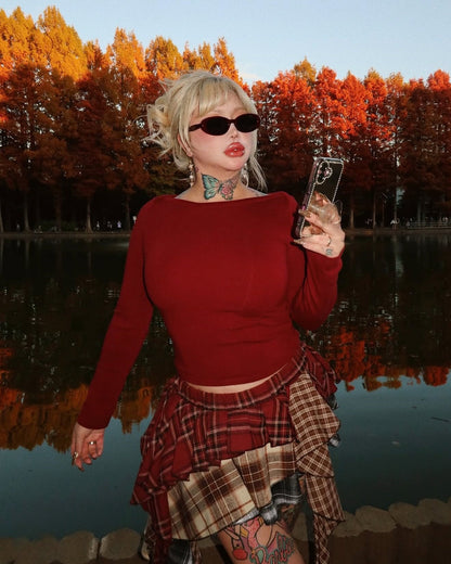 slim oval sunglasses