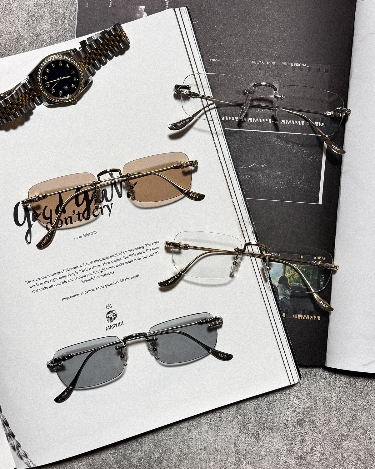 frameres square sunglasses