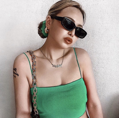slim square sunglasses