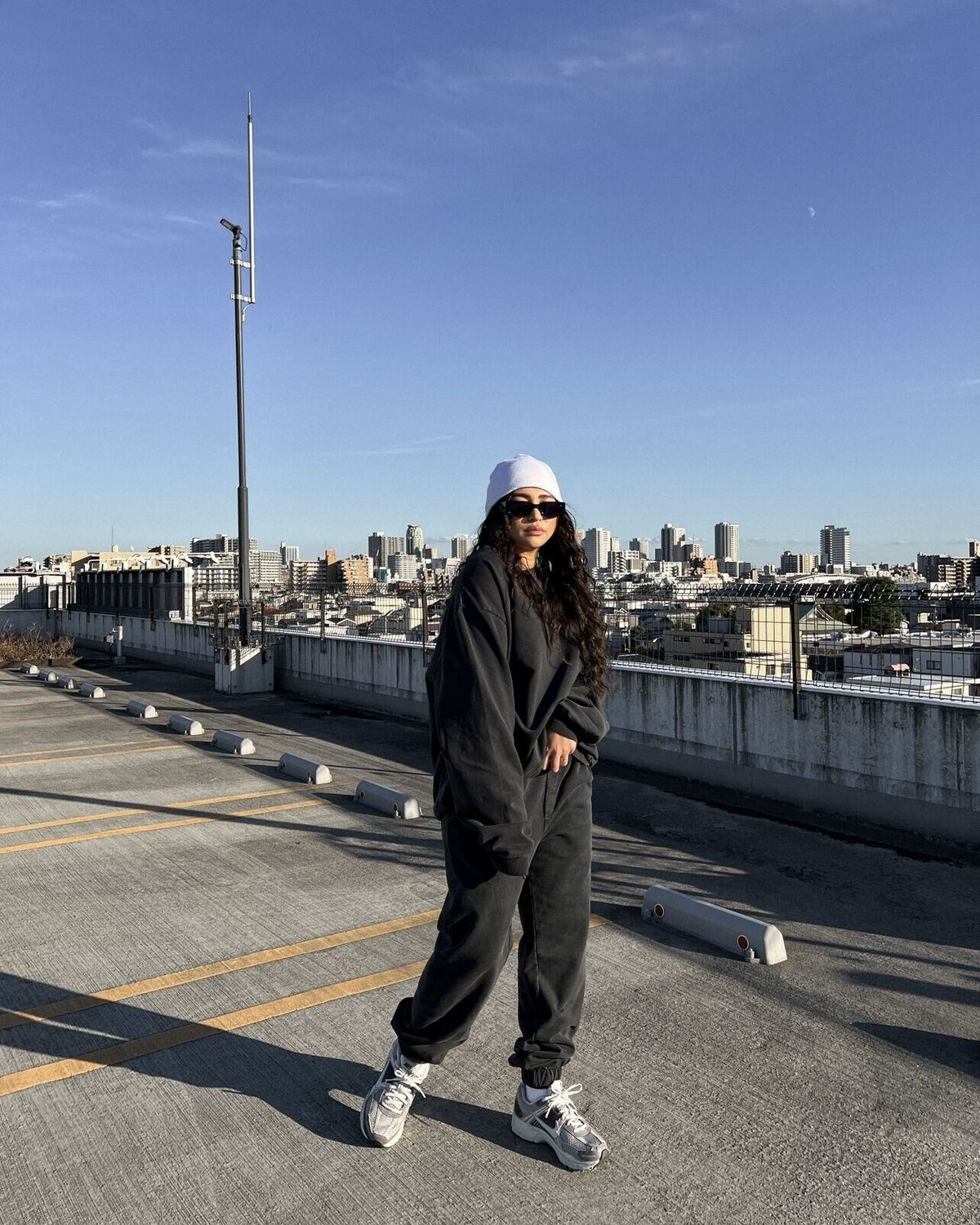 Heavy weight pigment sweat pants