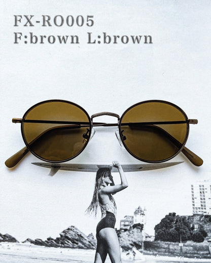 round oval sunglasses