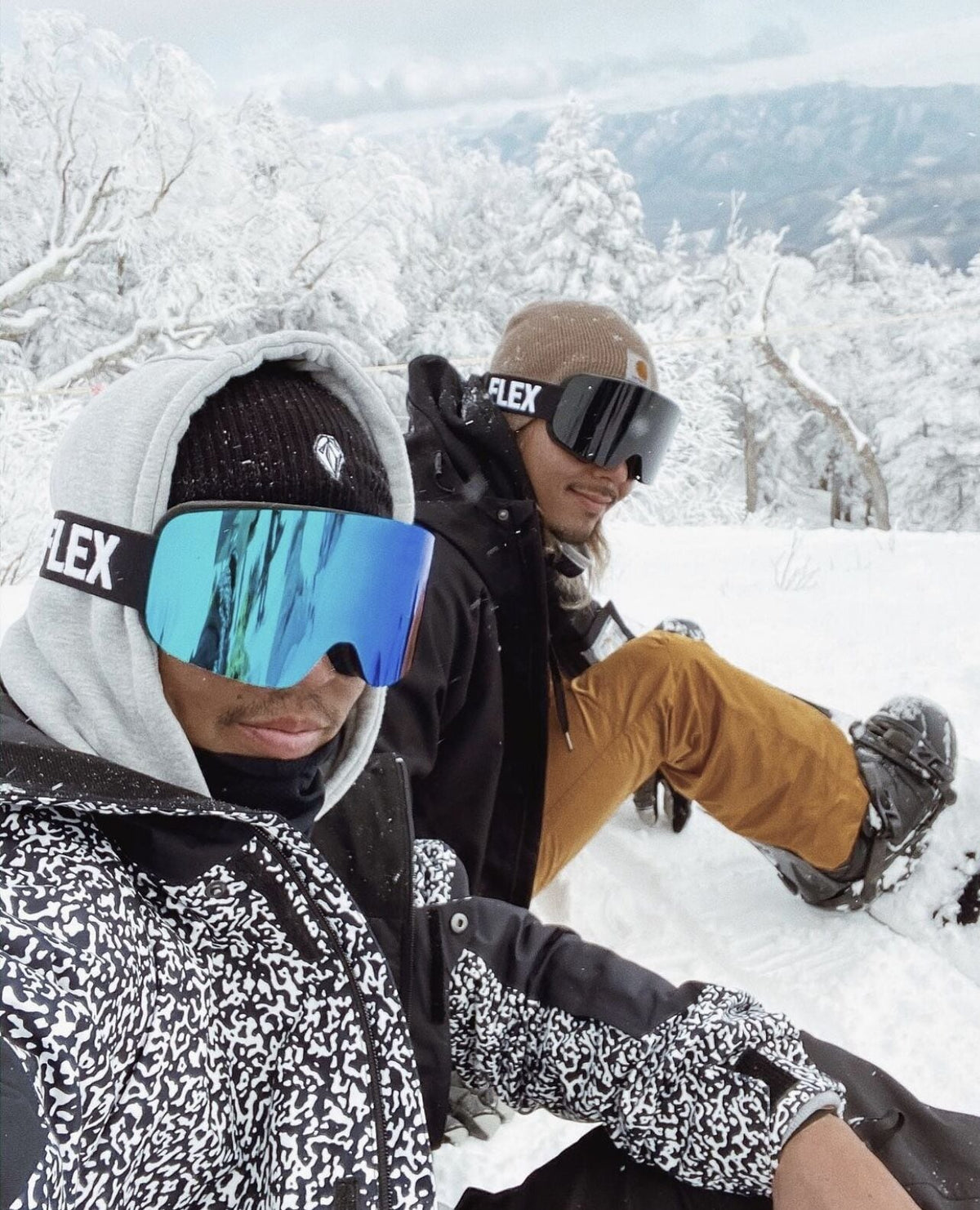 Frameless goggles