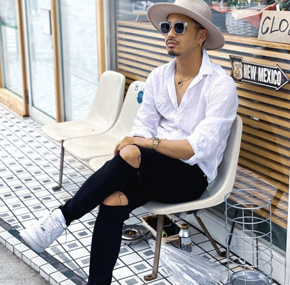 square wide sunglasses