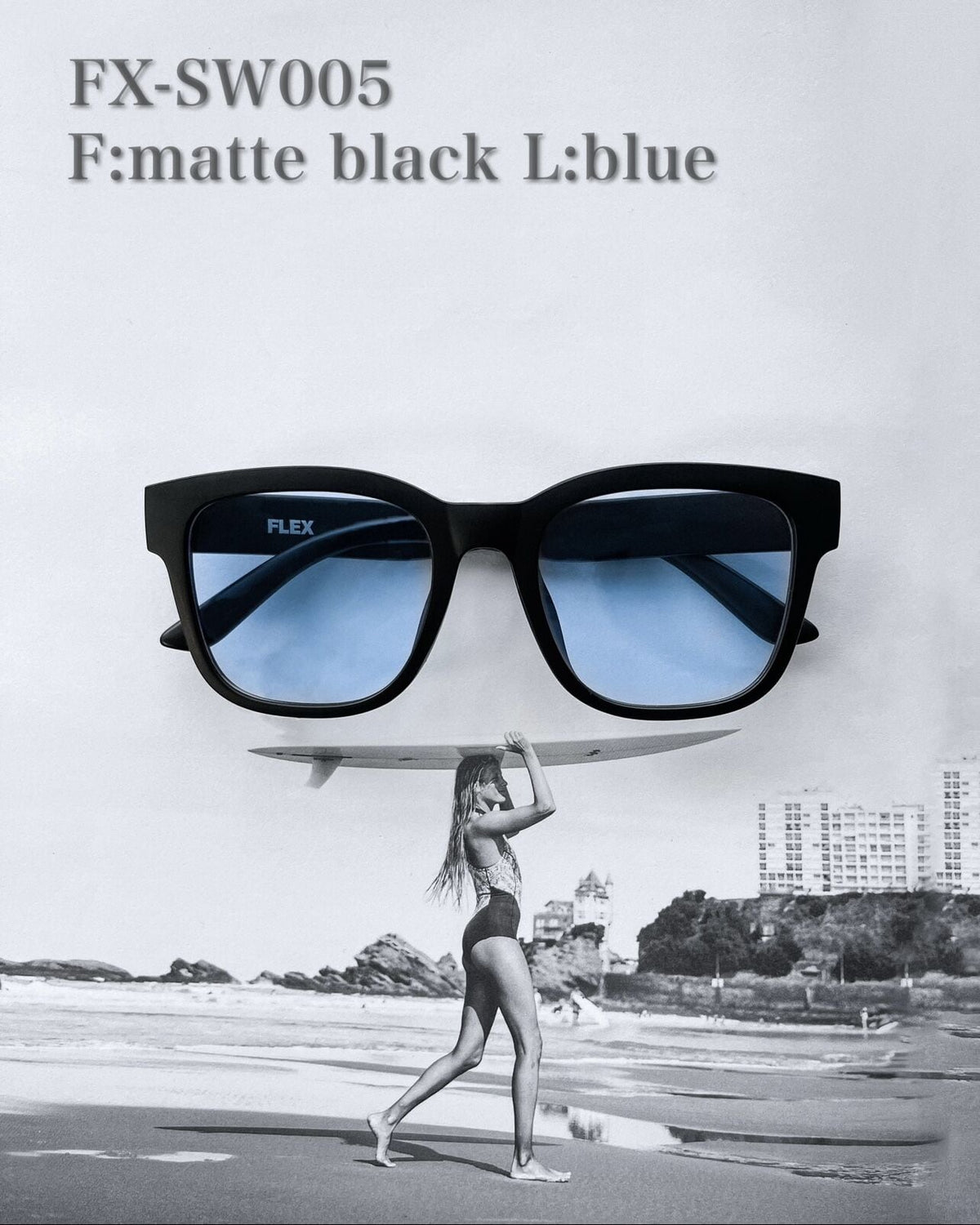 square wide sunglasses