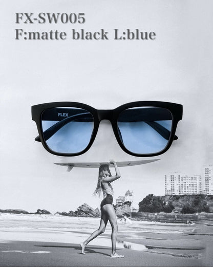 square wide sunglasses