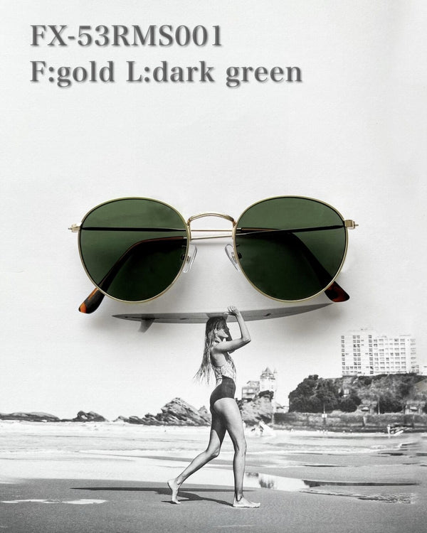 round metal sunglasses -53mm-