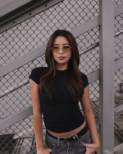 調光レンズ搭載 slim metal 2 sunglasses
