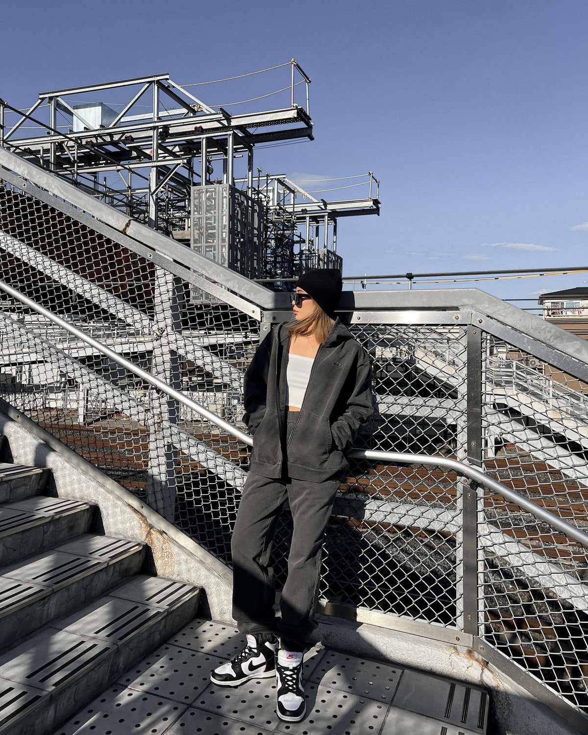 Heavy weight pigment sweat pants