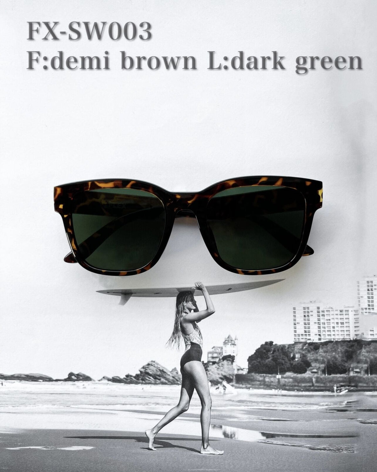 square wide sunglasses