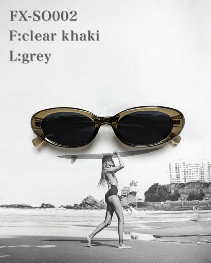 slim oval sunglasses