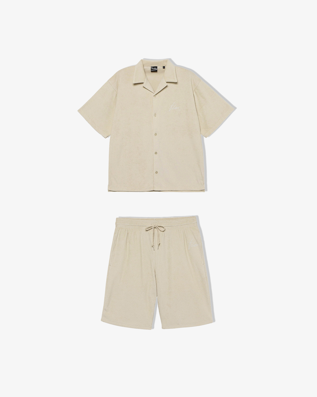 Open collared pile set up オープンカラーパイルセットアップ