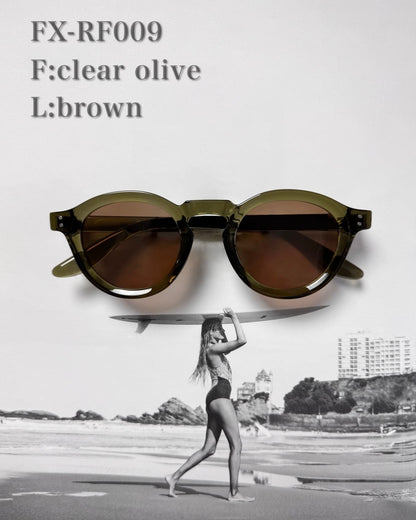 round frame sunglasses