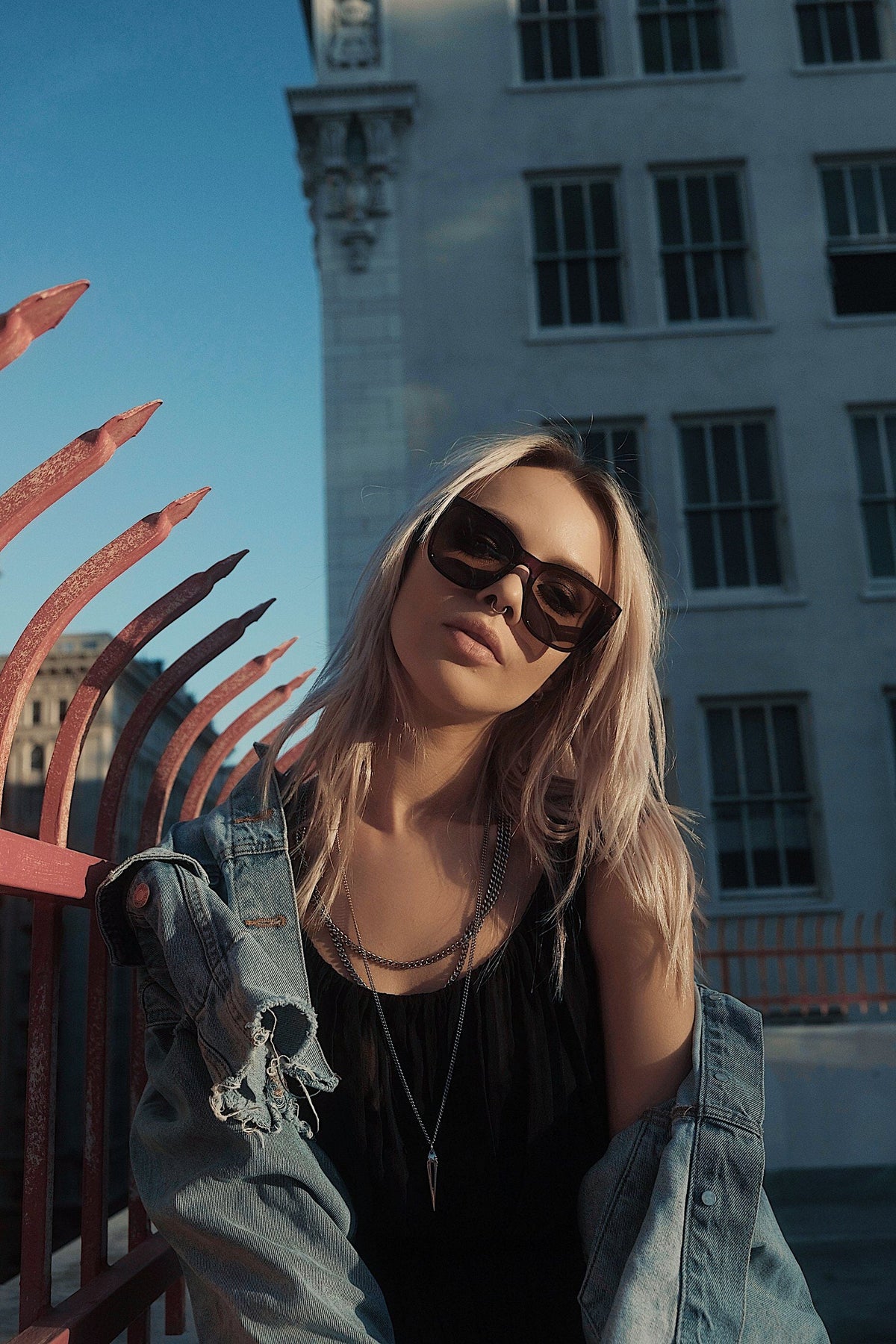 square wide sunglasses
