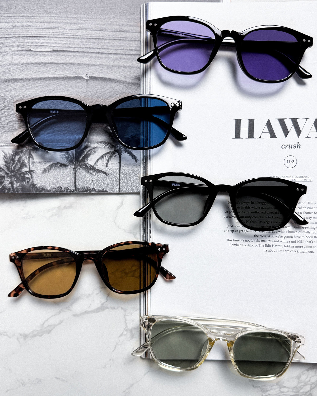 調光・偏光レンズ搭載 square frame 3 sunglasses