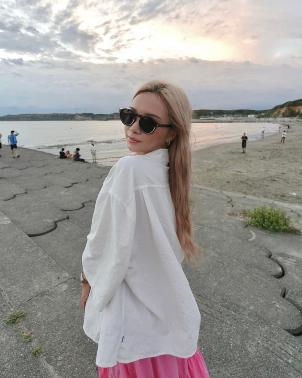 round frame sunglasses