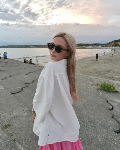 round frame sunglasses