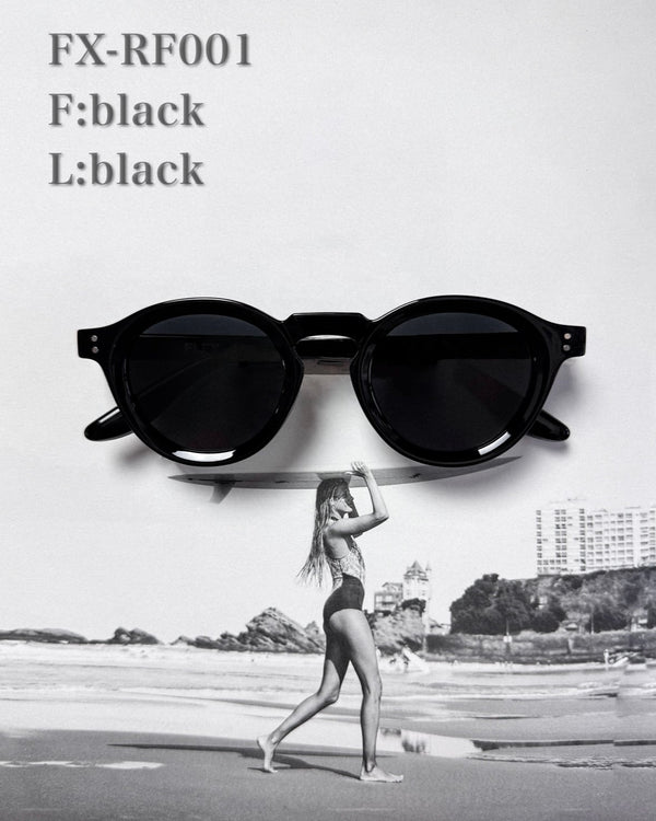 round frame sunglasses