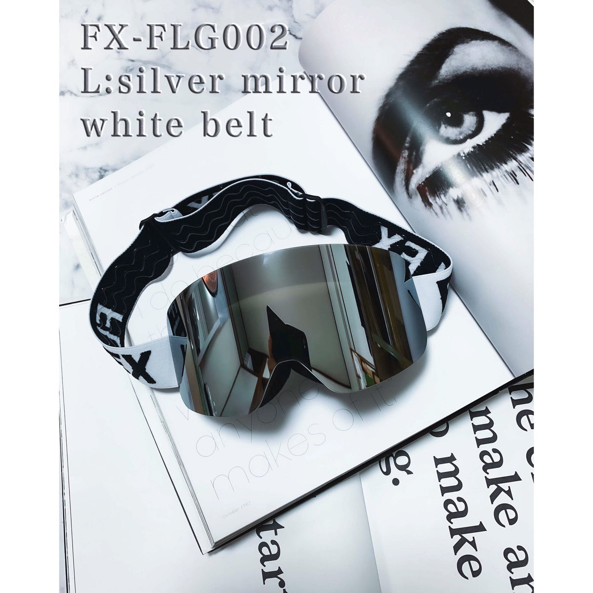 Frameless goggles