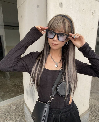 square wide sunglasses