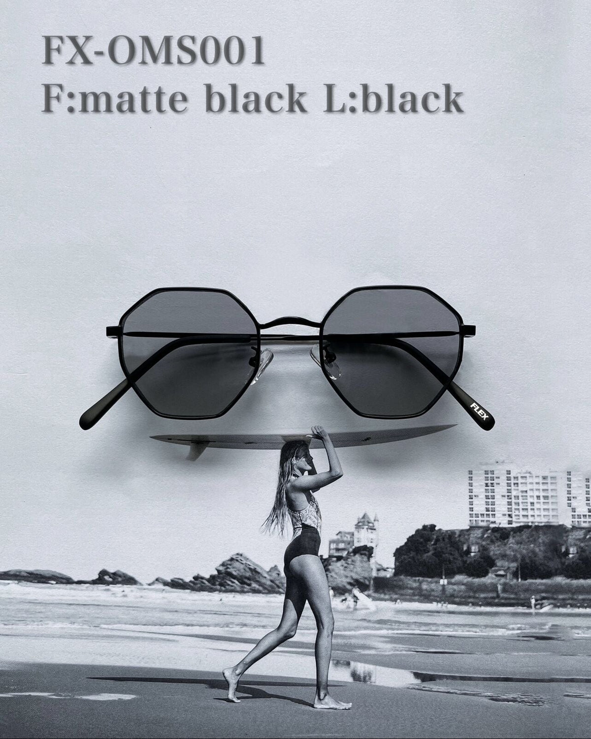 octagon metal sunglasses
