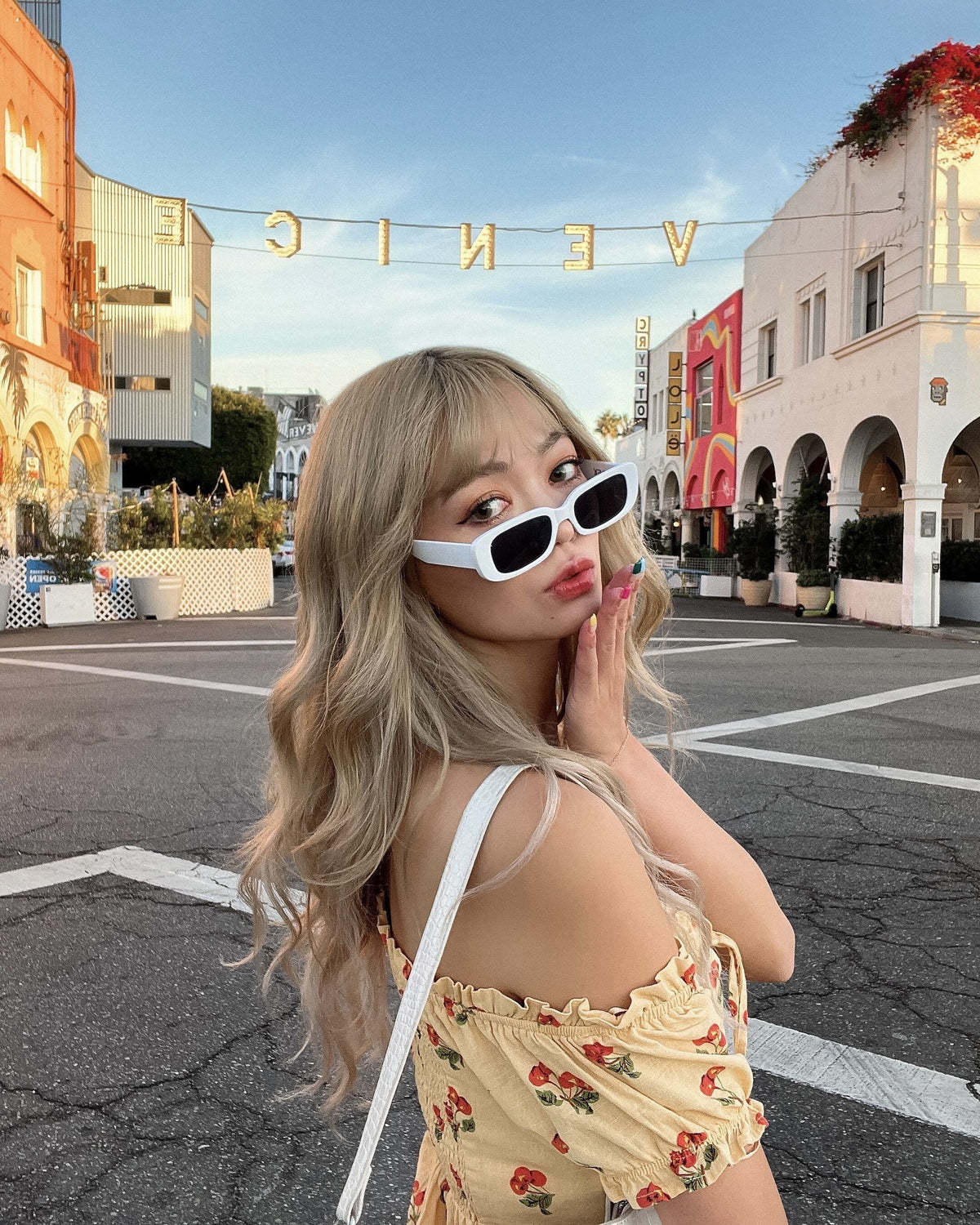 slim square sunglasses
