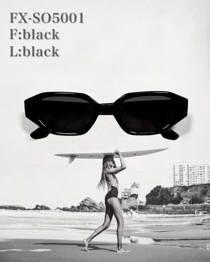 【4colors】Slim oval 5 sunglasses