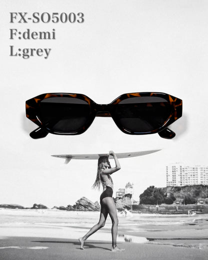 【4colors】Slim oval 5 sunglasses