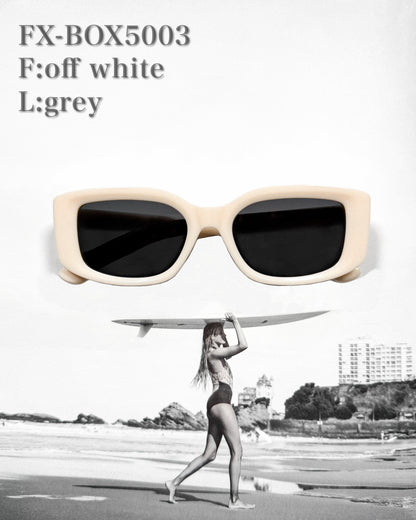 【5colors】Box square 5 sunglasses